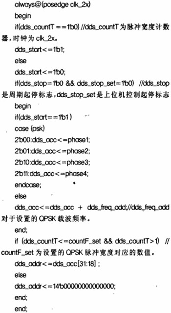 基于FPGA的QPSK信號源的設(shè)計與實現(xiàn)