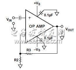 錯誤的交流耦合運算放大器電路