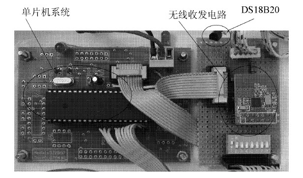 圖8 監(jiān)測節(jié)點試驗電路