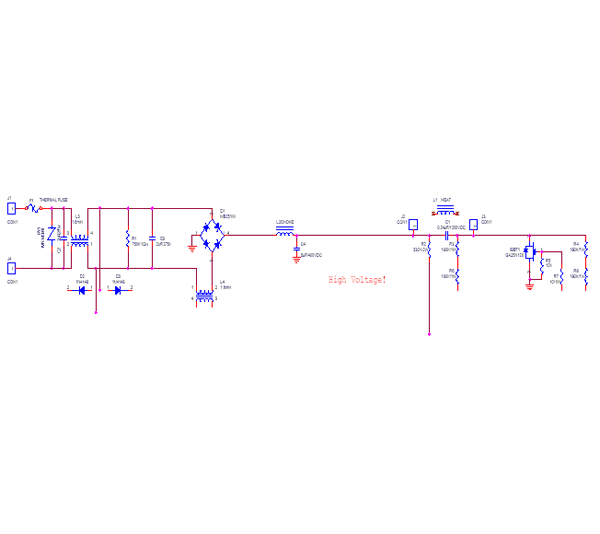 加熱線圈工作電路