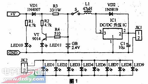 超高亮LED迷你臺(tái)燈LED lamp