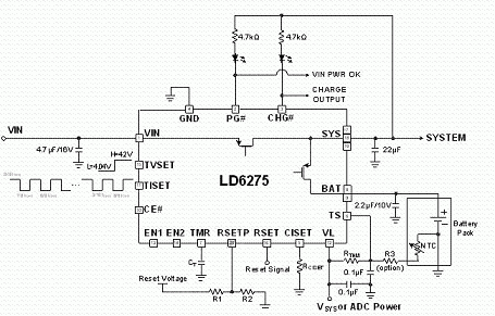 LD6275应用电路图