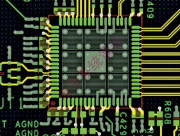 分割PCB上的裸露焊盘有助于在电路板装配过程中的PCB与IC粘合得更紧密