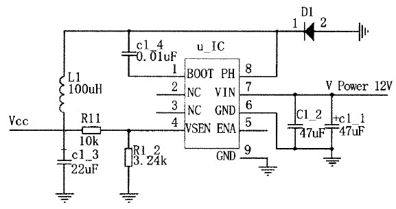 图4 电源电路图