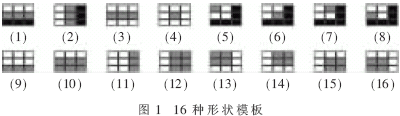 16种形状模板