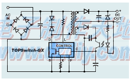 TOP243制作的3V/4A 高效率开关稳压电源TOP243 power supply