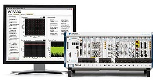 圖3. NI WiMAX 測試系統