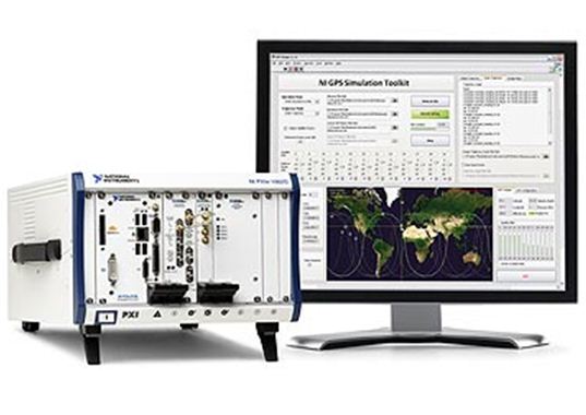 圖2. NI GPS 模擬器