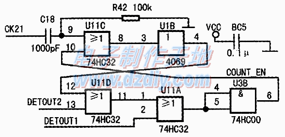 超声波电子导盲电路Ultrasonic detector