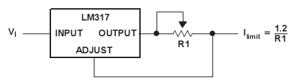 幾種穩(wěn)壓器(TI)的典型應用之LM317