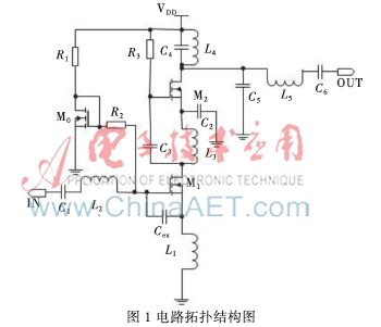 低功耗CMOS低噪声放大器的设计