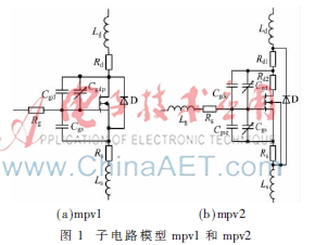 功率场效应管高频建模方法