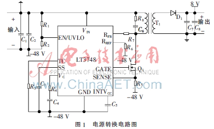 基于LT3748的通信二次电源部分电路设计