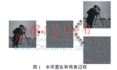 DCT变换域中的自适应图像水印算法