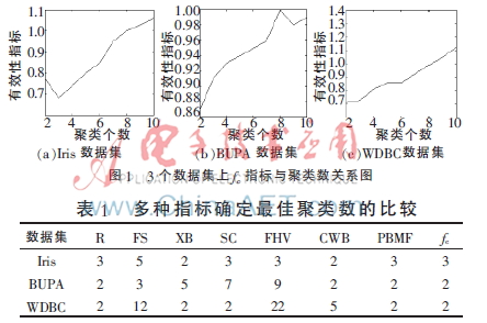 一种新的模糊聚类有效性指标