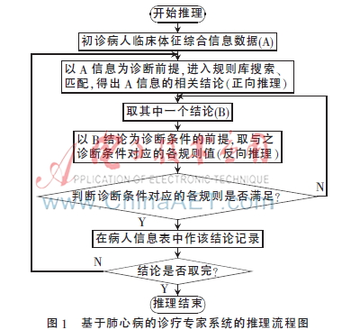 针对肺心病的诊疗专家系统的设计与实现