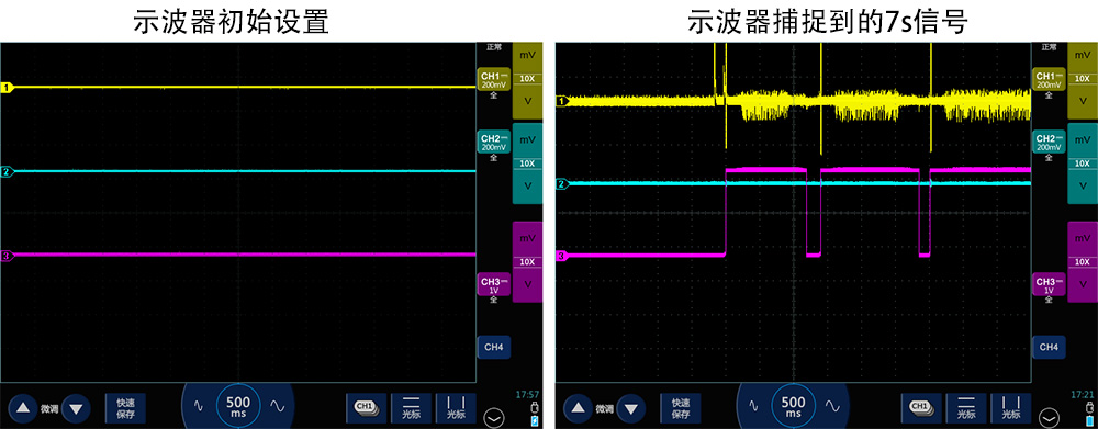 1示波器测高频长串方波脉冲变成了锯齿波.jpg 1示波器测高频长串方波脉冲变成了锯齿波.jpg