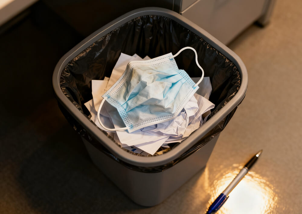 丢弃的一次性口罩.jpg 丢弃的一次性口罩.jpg