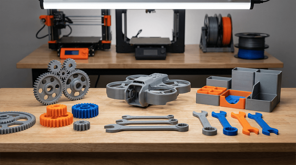 3D打印机与打印模型.png 3D打印机与打印模型.png