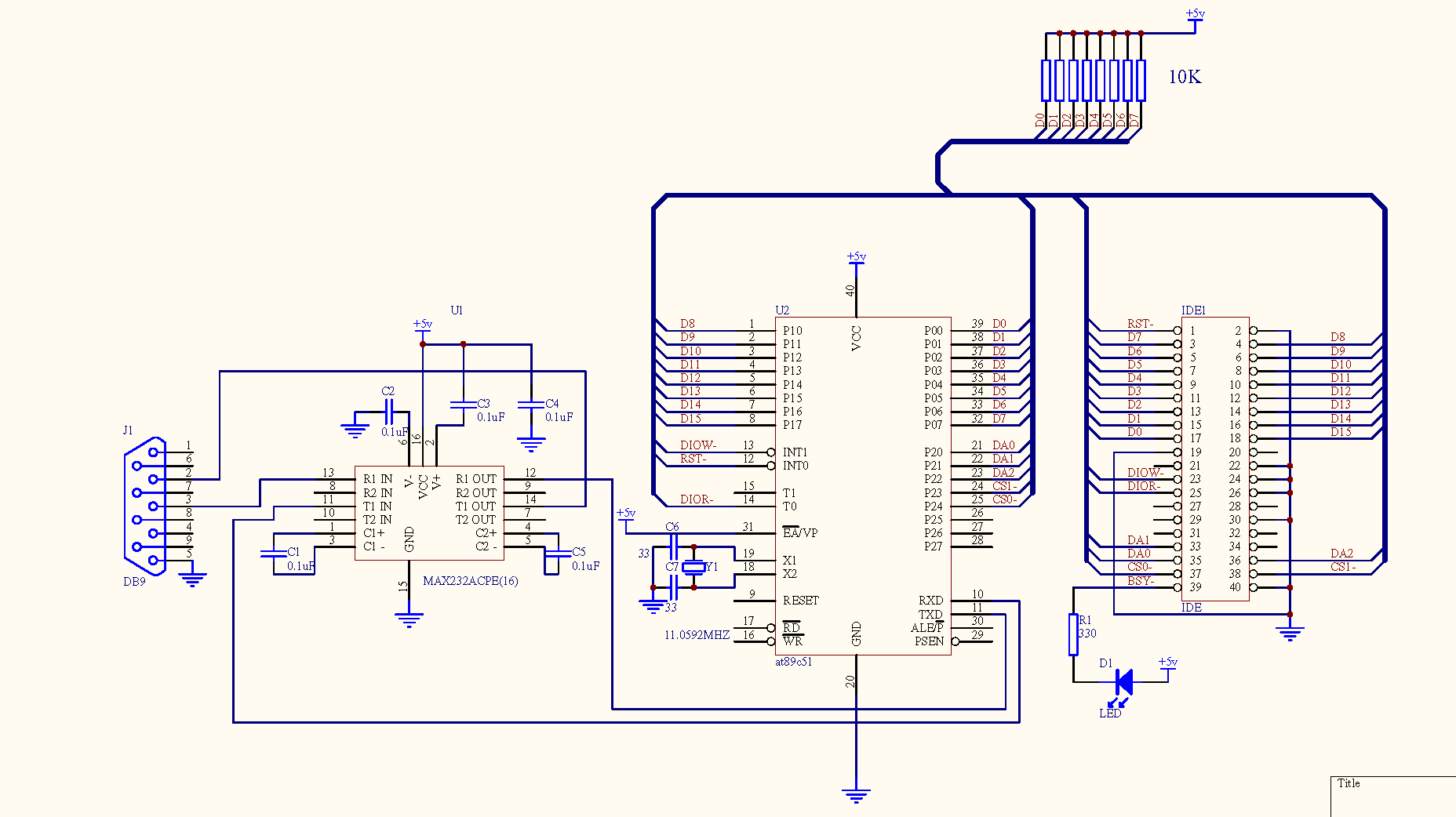 电脑硬盘线路连接图图片