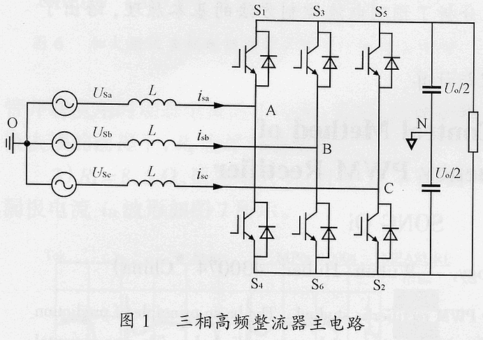 三相高频pwm整流器的预测电流控制