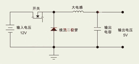 13003开关降压电路图片