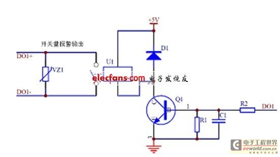 圖4 繼電器輸出原理圖2 軟件設計由於本量度繼電器採用數字電路,核心